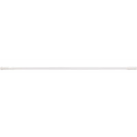 Teleskopická rozpěrná tyč 70-120 cm, hliník, bílá