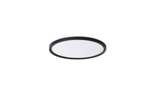 AZPO stropní LED svítidlo, ø 225mm, 11,8W, IP54, černá mat