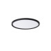 AZPO stropní LED svítidlo, ø 225mm, 11,8W, IP54, černá mat