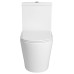 PACO RIMLESS WC kombi mísa s nádržkou, sp./zadní