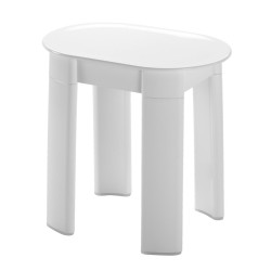 TETRA koupelnová stolička 42x41x27 cm, bílá