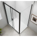 EASY BLACK obdélníkový sprchový kout 1400x700mm, čiré sklo L/P varianta