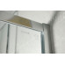 LUCIS LINE čtvrtkruhová sprchová zástěna, 900x900mm, R550, čiré sklo