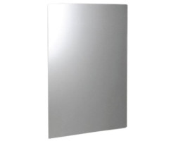 PLAIN zrcadlo 60x80cm, zakulacené rohy, bez úchytu
