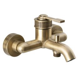 VERSI nástěnná vanová baterie, bronz