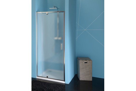 EASY LINE sprchové dveře otočné 880-1020mm, sklo BRICK