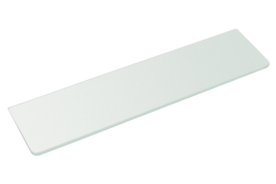Polička 500x100x8mm, mléčné sklo Polička 500x100x8mm, mléčné sklo