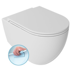 INFINITY závěsná WC mísa, Rimless, 36,5x53cm, bílá INFINITY závěsná WC mísa, Rimless, 36,5x53cm, bílá