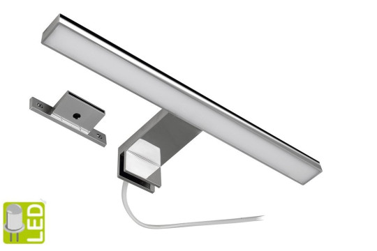 SERAPA LED svítidlo 5W, 230V, 300x50x100mm, plast, chrom