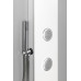 SPIRIT ROUND termostatický sprchový panel nástěnný, 250x1550mm, bílá