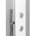 SPIRIT ROUND termostatický sprchový panel nástěnný, 250x1550mm, bílá