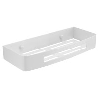 SMART polička do sprchy, 300x45x128mm, bílá mat