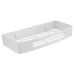 SMART polička do sprchy, 300x45x128mm, bílá mat