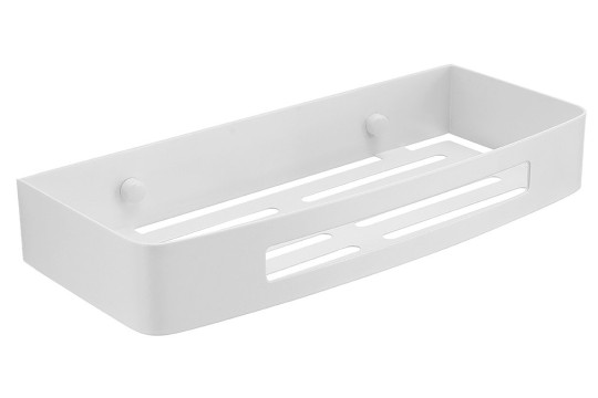 SMART polička do sprchy, 300x45x128mm, bílá mat
