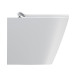 KUBE X WC mísa stojící, Swirlflush, 36x55cm, spodní/zadní odpad, bílá dual-mat