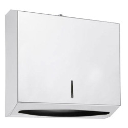 Zásobník na papírové ručníky 285x265x105 mm, leštěná nerez (113103031)