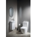 MARGITHA keramické umývátko 38x22cm, otvor pro baterii vpravo, carrara