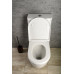 TURKU RIMLESS WC kombi mísa zvýšená, spodní/zadní odpad, bílá