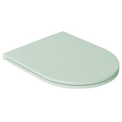 INFINITY WC sedátko, SLIM, Soft Close, Easy Take, zelená mint