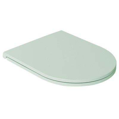 INFINITY WC sedátko, SLIM, Soft Close, Easy Take, zelená mint