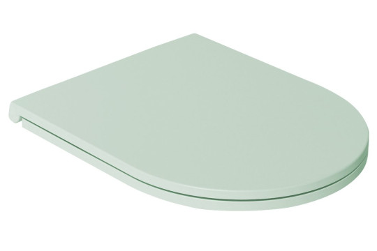 INFINITY WC sedátko, SLIM, Soft Close, Easy Take, zelená mint