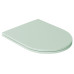 INFINITY WC sedátko, SLIM, Soft Close, Easy Take, zelená mint