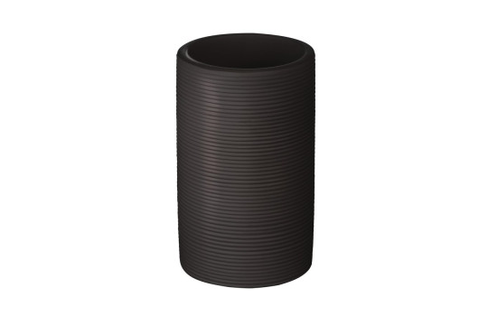 ROLLER sklenka na postavení, hnědá