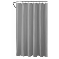 Sprchový závěs 180x200cm, polyester, šedá