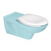 URAN PROJECT WC sedátko pro postižené, duroplast, bílá