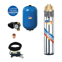 SUB CONTROL 24 - 4" SIGI 40/60 M Vodárna s ponorným čerpadlem a ovládacím elektroboxem