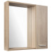 ZOJA/KERAMIA FRESH STRIP galerka s LED osvětlením, 60x60x14cm, pravá, dub platin