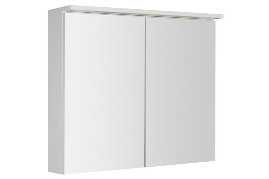 KAWA STRIP galerka s LED osvětlením 80x70x22cm, bílá