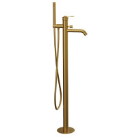 VERSI vanová baterie s připojením do podlahy, bronz