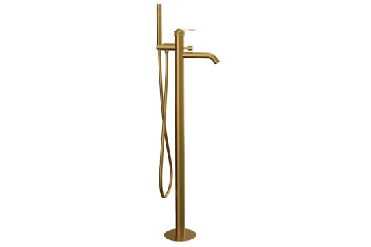 VERSI vanová baterie s připojením do podlahy, bronz