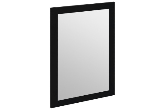 TREOS zrcadlo v rámu 750x500mm, černá mat