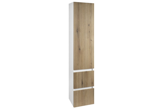PANEDA STRIP skříňka vysoká 35x165x31cm, levá/pravá, dub emporio