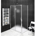 SIGMA SIMPLY sprchové dveře posuvné 1100 mm, sklo Brick