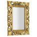 SAMBLUNG zrcadlo v rámu, 60x80cm, zlatá