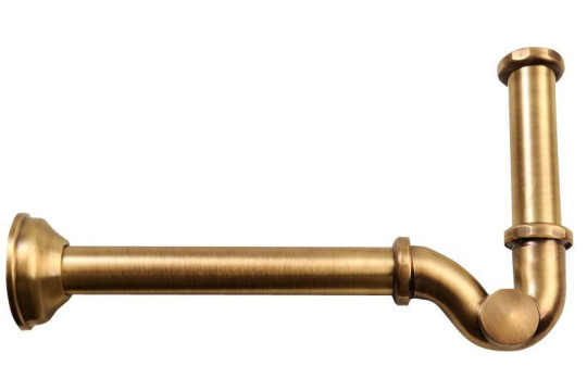Bidetový sifon 1'1/4, odpad 32mm, bronz