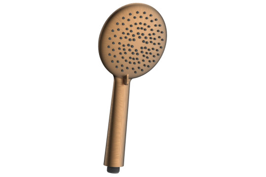 Ruční masážní sprcha, 5 režimů sprchování, silikon trysky, průměr 120mm, ABS/měď mat