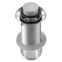 Umyvadlová výpust 5/4“, click-clack, BEZ ZÁTKY