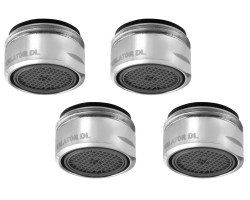 SET 4x perlátor vnější závit M24x1, chrom