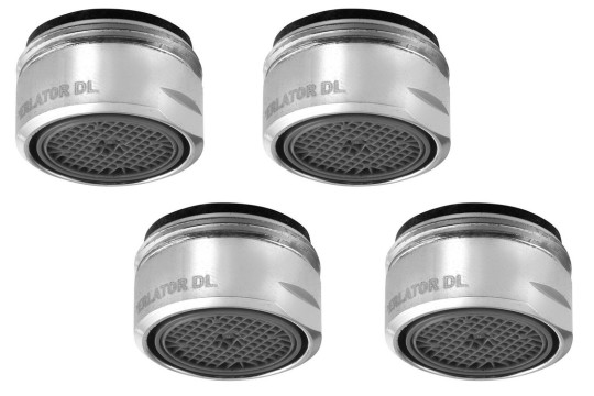 SET 4x perlátor vnější závit M24x1, chrom