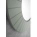 LUMIRO STRIP kulaté zrcadlo s LED osvětlením v rámu ø 75cm, verde LUMIRO STRIP kulaté zrcadlo s LED osvětlením v rámu ø 75cm, verde