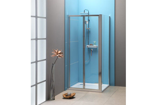 EASY LINE sprchové dveře skládací 900mm, čiré sklo