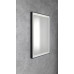 GANO zrcadlo s LED osvětlením 60x80cm, černá