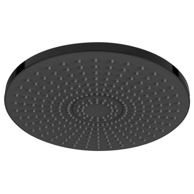 Hlavová sprcha, průměr 300 mm, ABS/černá mat