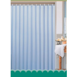 Závěs 180x180cm, 100% polyester, jednobarevný modrý