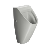 COMMUNITY urinál se zakrytým přívodem vody, 31x65cm, cenere mat