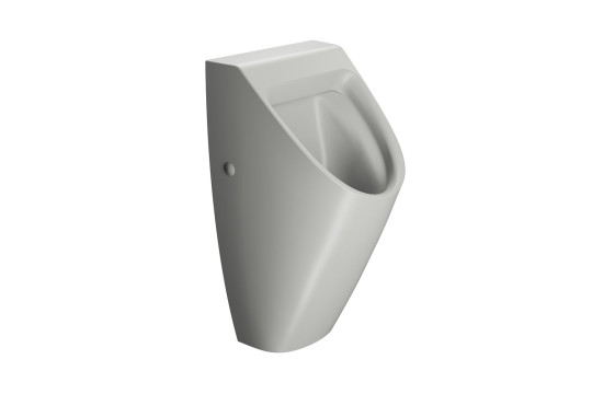 COMMUNITY urinál se zakrytým přívodem vody, 31x65cm, cenere mat